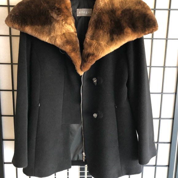 ALLEGRI Ladies Rabbit/Wool cost - Picture 3 of 6